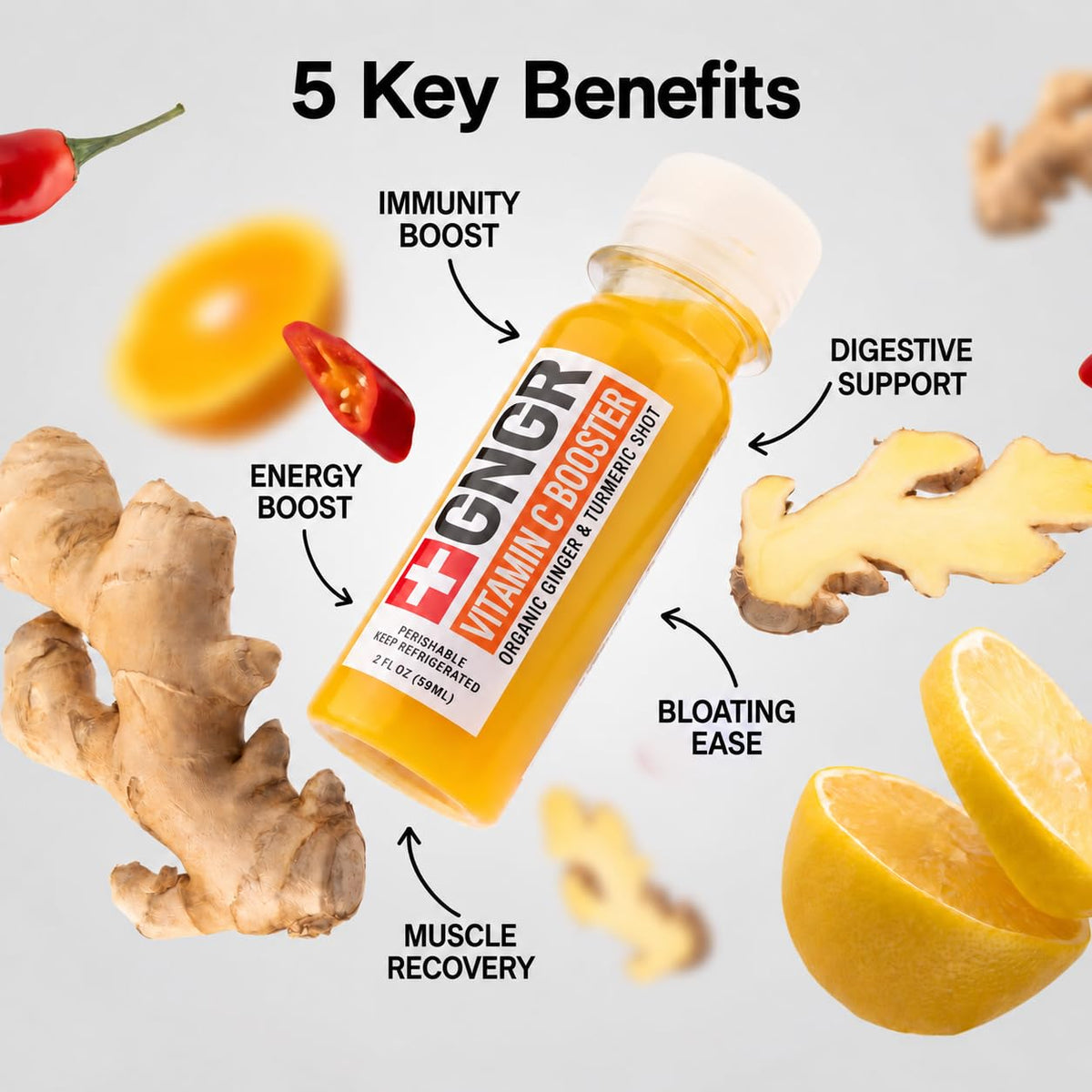 Ginger Immunity Shots