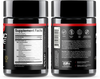 Prostate Health & Nitric Oxide Supplement Bundle for Men
